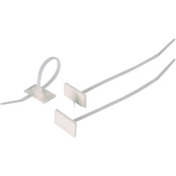 HellermannTyton 148-00001 Adhesive Base with Mounting Bracket 100x2.5mm