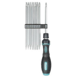 ZESTAW WKRĘTAKÓW Z REGULACJĄ MOMENTU OBROTOWEGO 16 W 1 SD-9816 PROSKIT