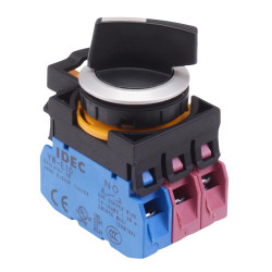 CW4S-2E12 2 Position Metallic Selector Switch 1NO-2NC IP65 IDEC