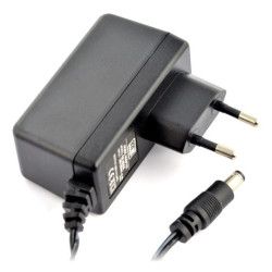 Zasilacz impulsowy 12V/1,67A - wtyk DC 5,5/2,5mm