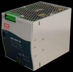 SRD-960-24 zasilacz impulsowy na szynę DIN 24V / 40A / 960W