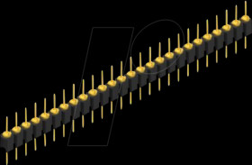 MK 05 26 G Pin header, 1-row, 1 x 26 - 2.54 mm
