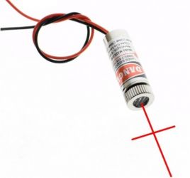 LASER KRZYZOWY 3-5V 5MW 650NM