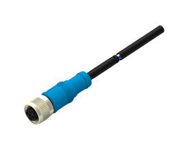 TE Connectivity Zespół kablowy Złącze A Gniazdo M12 5 długość 1.5 m