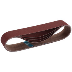 Draper 09218 Cloth Sanding Belt, 50 x 686mm, 120 Grit (Pack of 5)