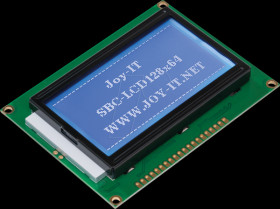 SBC-LCD128X64 Developer boards - display graphic LCD, 128x64 pixel