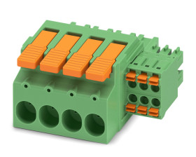 Złącze PCB 10 -pinowe raster 7.62mm Wciskane Żeński Phoenix Contact