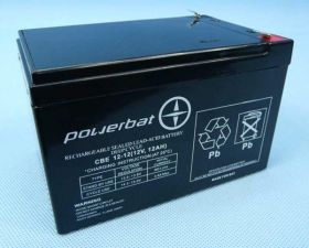 12V/12Ah CBE 152x98x98 F2 POWERBAT AGM