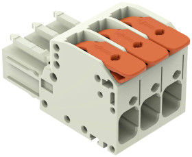 WAGO Obudowa złącza pin żeńskiego na kabel Wymiary siatki: 7.62 mm 831-1103/322-000 24 szt.