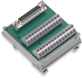 Transfer module, 25 pole, 2 A, 125 V, 289-557