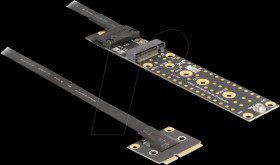 81501 Adapter Mini PCIe male to M.2 Key M female with cable 20 cm