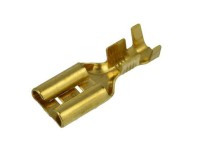 KON94-BD-ZM/5 Konektor nieizolowany żeński 9.5x1.2 mm - mosiądz - 5 sztuk