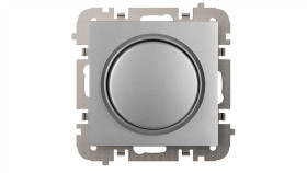 Vestra Ściemniacz Led Obrotowy Bez Ramki Podtynkowy Ip20 Srebrny 3807-16