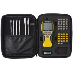 Tester kabli sieciowych Klein Tools Cat3, Cat5e, Cat6, Cat6a, Cat7 Tester kabli RJ11, RJ12, RJ45 VDV501-852