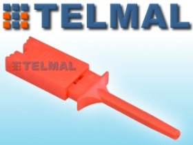 Chwytak pomiarowy łapka 50mm tester czerwony