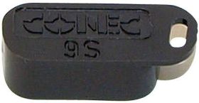 Zatyczka 160X10449X Conec 160X10449X czarny 1 szt.