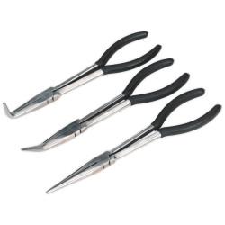 Siegen S0433 Needle Nose Pliers Set 3pc 275mm