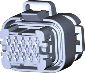 TE Connectivity Obudowa złącza pin żeńskiego na kabel AMPSEAL Ilość pinów 14 776273-1 1 szt.