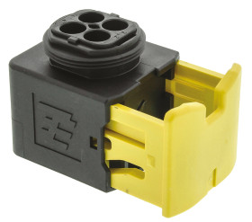 Złącze samochodowe 4-pinowe TE Connectivity 2-rzędowe Żeński HDSCS Montaż na kablu Złącze samochodowe