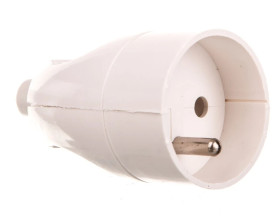Gniazdo przenośne z/u 16A 2P+Z 250V białe GN-171