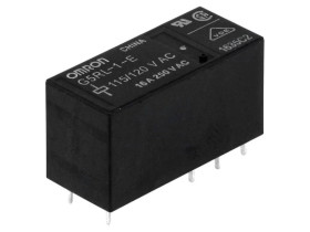 G5RL-1-E115/120AC Przekaźnik: elektromagnetyczny SPDT Ucewki: 115VAC 16A/250VAC
