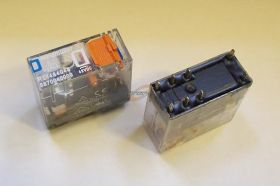 PRZEKAŹNIK RCI484048 2-POLE 2x8A 48VDC + PRZYCISK TEST RM83