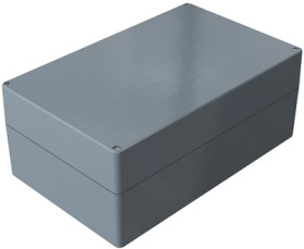Polyester enclosure, (L x W x H) 400 x 250 x 161 mm, gray (RAL 7000), IP66, 022540160