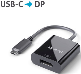 IS201 USB-C to DisplayPort adapter - 4K60 - iSeries 0.10 m