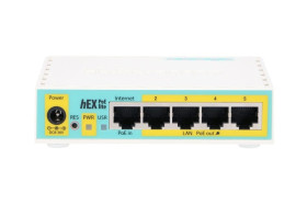 Router RB750UPr2, 5x RJ45 100Mb/s, 1x USB MikroTik hEX PoE lite