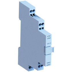 WEG 12463915 ACBS-02S Auxiliary Switch 10A 2 Breakers Left Clamping