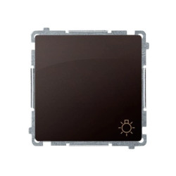 Simon Basic Przycisk /światło/ czekoladowy BMS1A.01/47