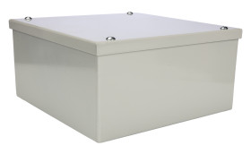 Obudowa urządzeń elektronicznych Stal walcowana na zimno wysokość zew: 100 mm szerokość zew: 200 mm długość zew: 200 mm