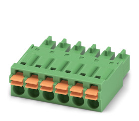 Złącze PCB 6 -pinowe raster 3.81mm Montaż na panelu Żeński Phoenix Contact