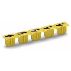 WAGO 2016-115 5Piece High Voltage Warning Marker for 2016 Series Yellow