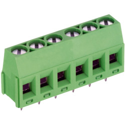 PTR 50350060005E 6-Way PCB Screw Terminal Block 5.0mm 24A