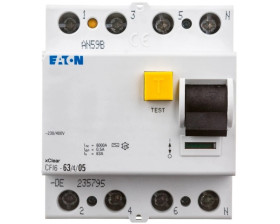 Wyłącznik różnicowoprądowy 4P 63A 0,5A typ AC CFI6 63/4/05 235795
