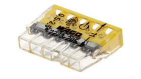 Szybkozłączka Wago 5X 0,5-2,5M2 Na Drut Opk.100Szt