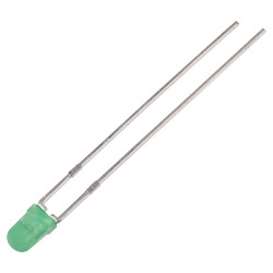 Kingbright L-934GD 3mm LED Green Diffused 20mcd