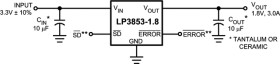 3-A, 7-V, ultra-low-dropout voltage regulator with power good & enable