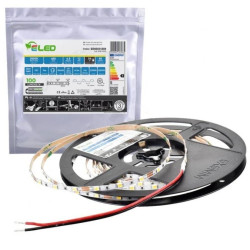 Taśma LED 2835 Slim 300 SMD 12V 4.8W 100lm/W ciepła 3000K IP54 - ED00031559 /odcinki po 5 m/
