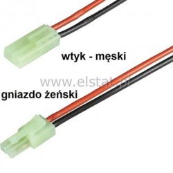 Wtyki tamiya żeński i męski ( para ) z kablem 20A