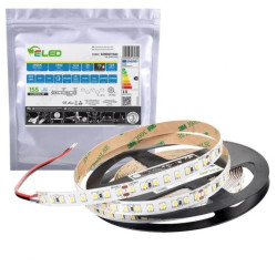 Taśma LED 2835 640 SMD 24V 12.8W 155lm/W ciepła 3000K IP54 - ED00031543 /odcinki po 5 m/