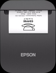 C31CJ99101 Receipt printer, POS/checkout, thermal mobile, USB/Bluetooth