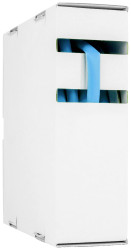 Hongshang 211134368 Rurka termokurczliwa bez kleju niebieski 2.40 mm 1.20 mm Współczynnik skurczu:2:1 15 m