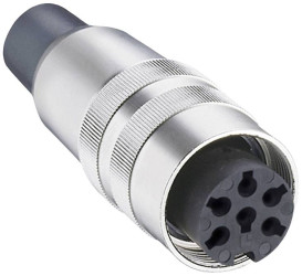 Lumberg KV 70-8 C Złącze żeńskie Łączna ilość styków: 7 1 szt.