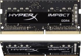 Kingston FURY Impact Pamięć robocza do laptopów - zestaw DDR4 32 GB 2 x 16 GB Non-ECC 3200 MHz 260 pin SO-DIMM CL20 KF43