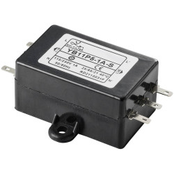 TRU COMPONENTS TC-10101420 EMI filter 250V AC 1A 3.7mH 68x50x25.5mm 1 piece