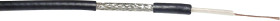 Kabel koncentryczny VOKA Kabelwerk 304660-87-100, Średnica zewnętrzna: 2.67 mm, RG174 A/U, 50 Ω, czarny, 100 m