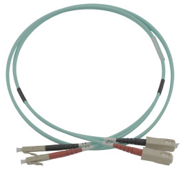 Przewód optyczny długość: 1m Z zakończeniem złącze B<B>: LC, SC złącze A: LC, SC średnica: 50μm Wielomodowy