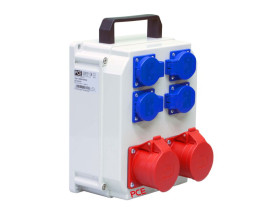 Rozdzielnica budowlana RB gniazda 2x16A/5 4x250V IP54 ECOLINE 90EKO006 PCE